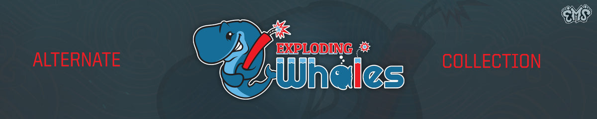 Eugene Emeralds Exploding Whales New Era 9FIFTY Chrome/Blue Cap