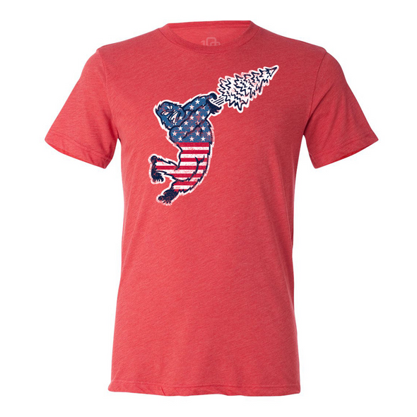 Eugene Emeralds 108 Stitches Men's Patriotic T-Shirt