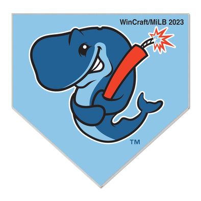 Eugene Emeralds Exploding Whales WinCraft Lapel Pin