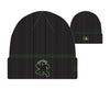 Eugene Emeralds New Era Black Knit Beanie