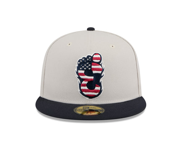 Eugene Emeralds New Era 4th of July 59FIFTY Fitted Cap