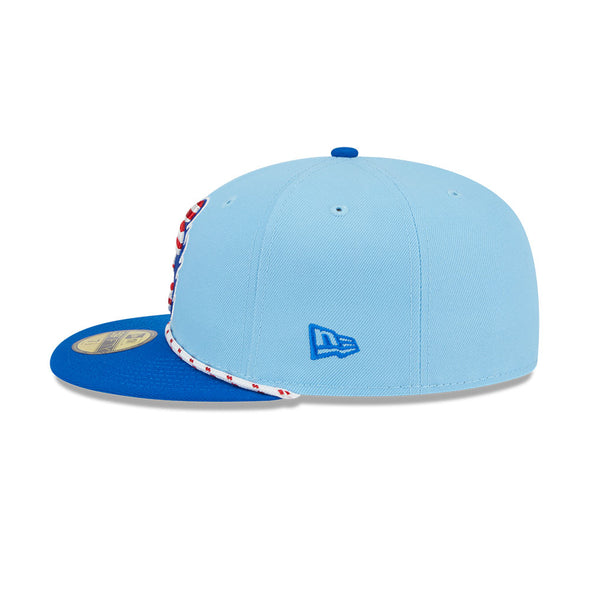 Eugene Emeralds New Era 2025 4th of July 59FIFTY On-Field Fitted Cap