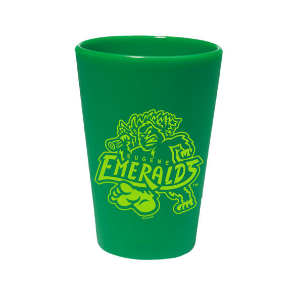 Eugene Emeralds Silicone Shot Glass