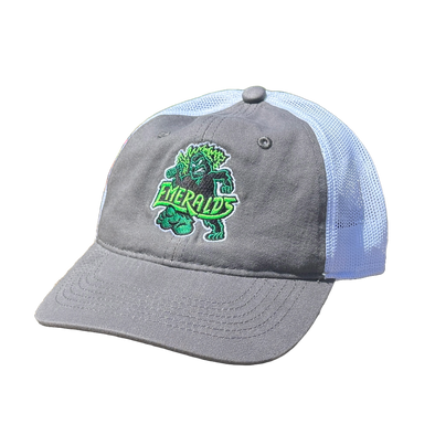 Eugene Emeralds Outdoor Cap Youth Primary Trucker Cap