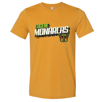 Monarcas de Eugene Copa de la Diversión Bimm Ridder Mustard T-Shirt