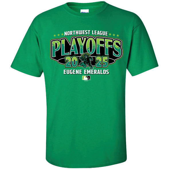 Eugene Emeralds 2025 Northwest League Playoff T-Shirts