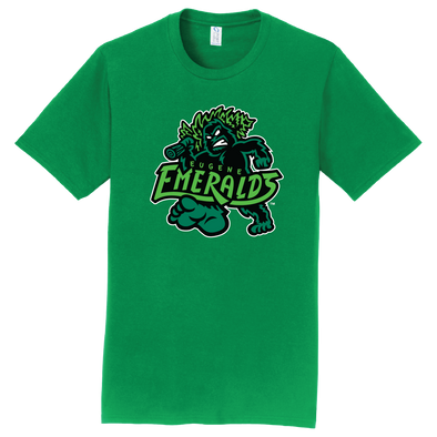 Eugene Emeralds Green Primary Sasquatch T-Shirt