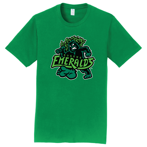 Eugene Emeralds Green Primary Sasquatch T-Shirt