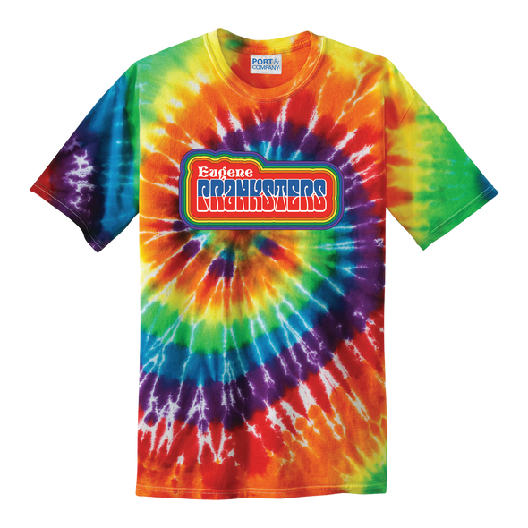 Eugene Emeralds Pranksters Rainbow Tie-Dye T-Shirt