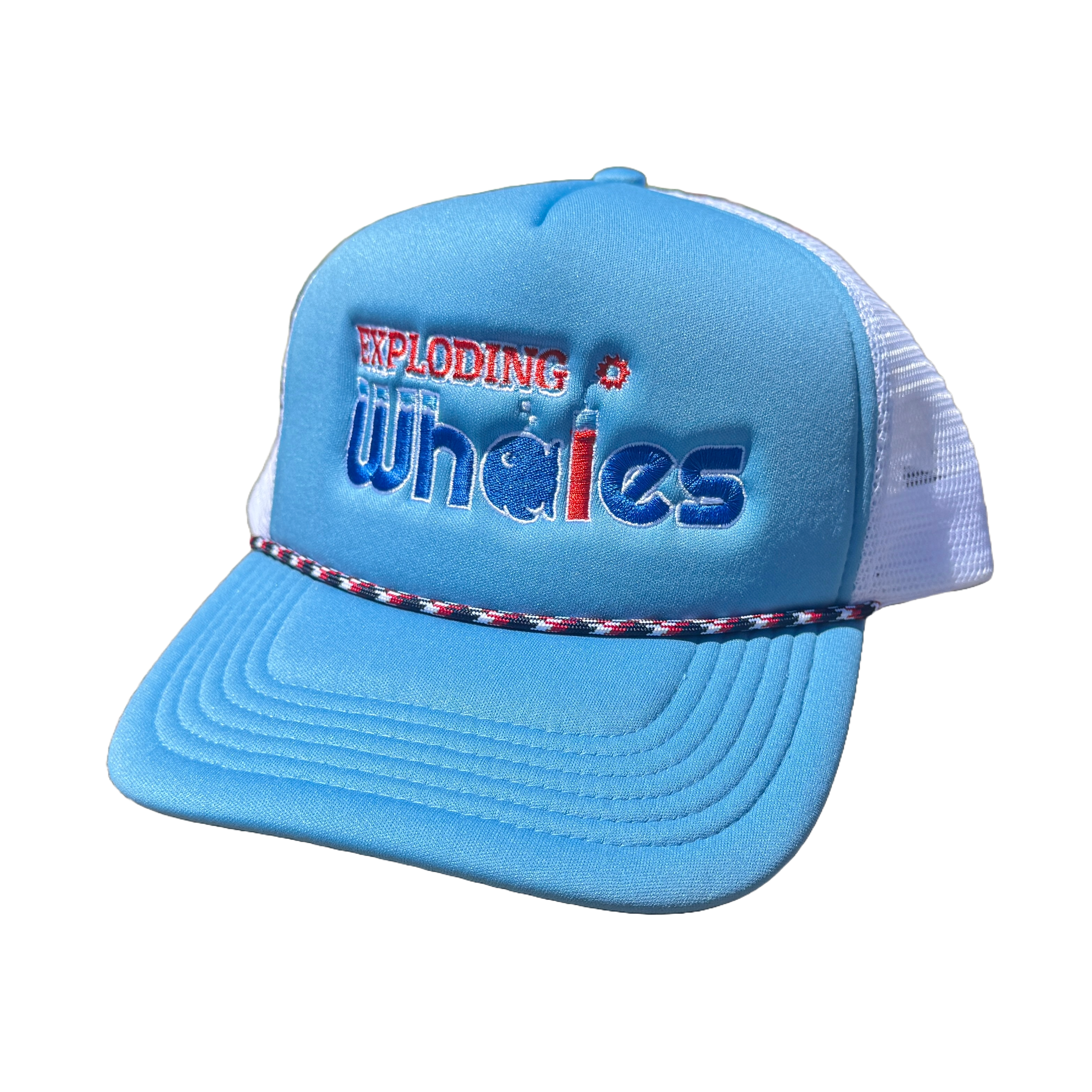 Eugene Emeralds Exploding Whales Outdoor Cap Foam Trucker Cap