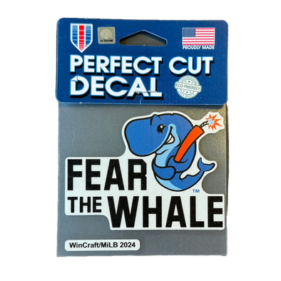 Eugene Emeralds Exploding Whales WinCraft Decal