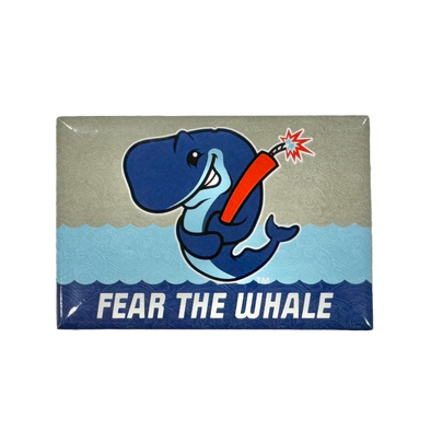 Eugene Emeralds Exploding Whales WinCraft 'Fear the Whale' Magnet