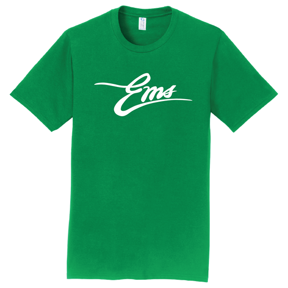 Eugene Emeralds Green Vintage Ems Script T-Shirt