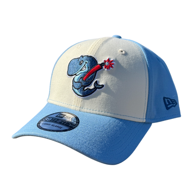 Eugene Emeralds Exploding Whales New Era Grey 39THIRTY Cap