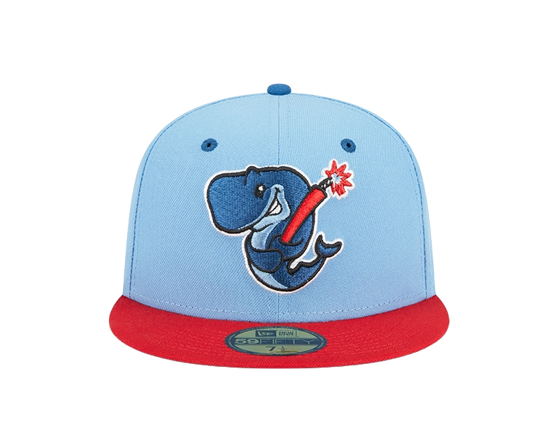Eugene Emeralds Exploding Whales New Era On-Field 59FIFTY Cap