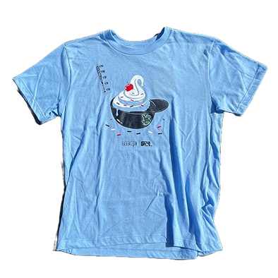 Eugene Emeralds Baseballism Ice Cream Sundae Youth T-Shirt