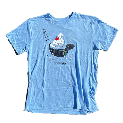 Eugene Emeralds Baseballism Ice Cream Sundae Youth T-Shirt