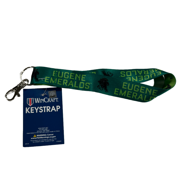 Eugene Emeralds WinCraft Keystrap Lanyard