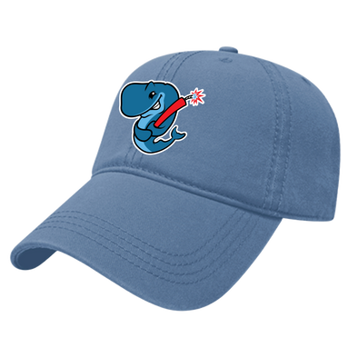 Eugene Emeralds Exploding Whales Bimm Ridder Sky Blue Cap