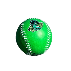 Eugene Emeralds Rawlings Green Baseball