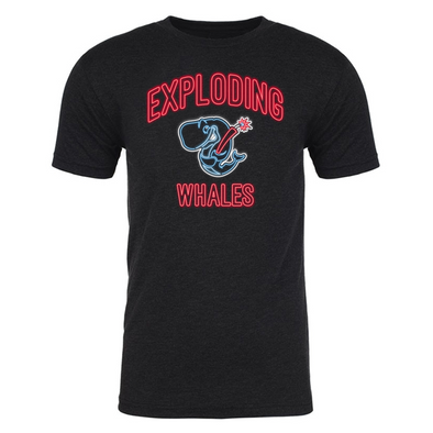 Eugene Emeralds Exploding Whales 108 Stitches Neon T-Shirt