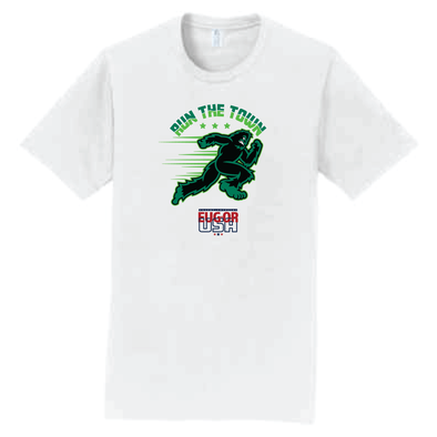 Eugene Emeralds Run The Town White T-Shirt