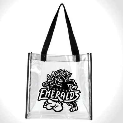 Eugene Emeralds Clear Bag